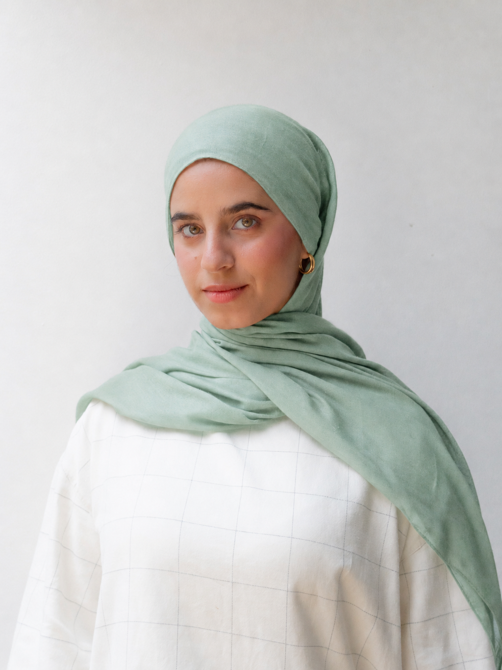 Premium Modal Hijab - MATCHA LATTE