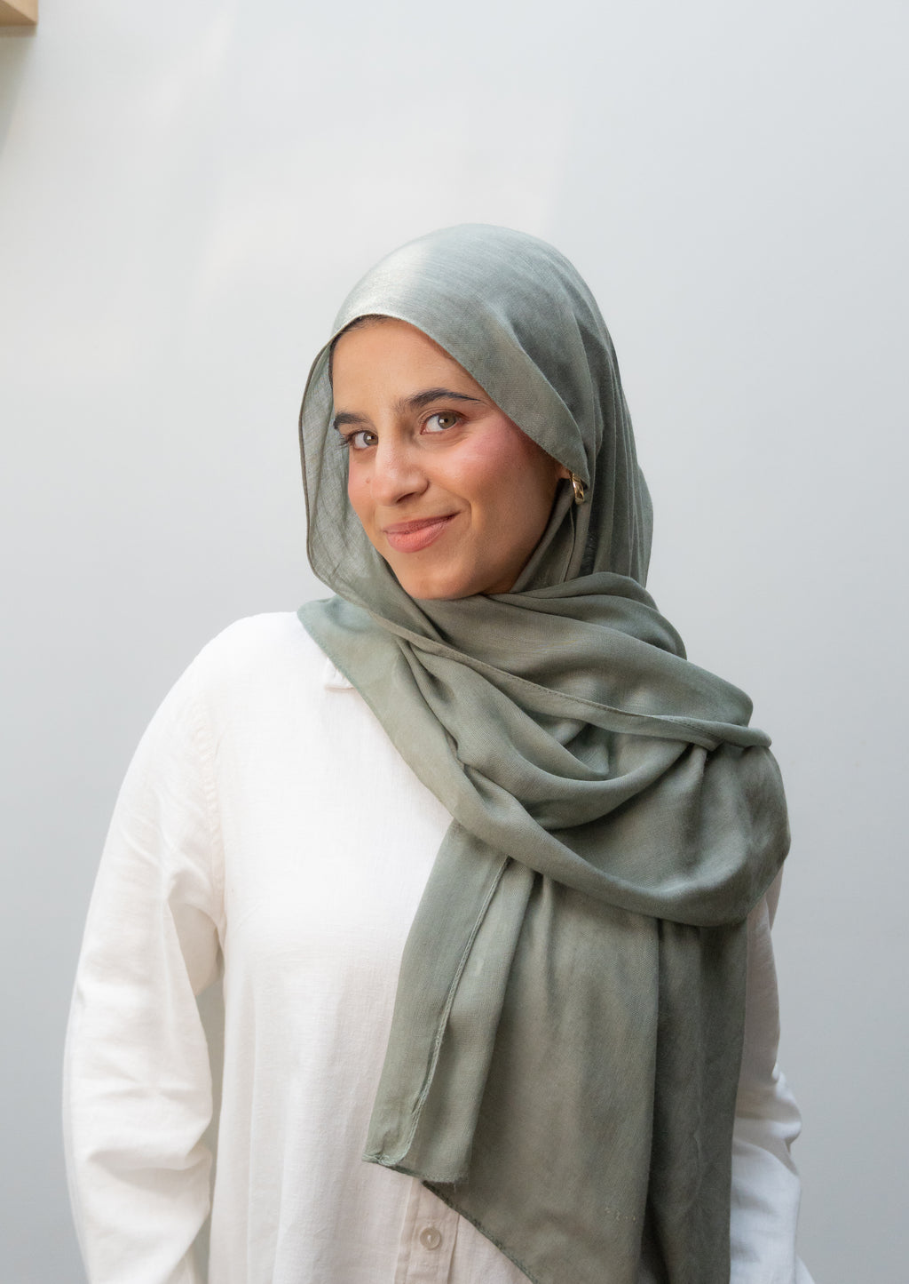 Premium Modal Hijab - LIGHT EMERALD