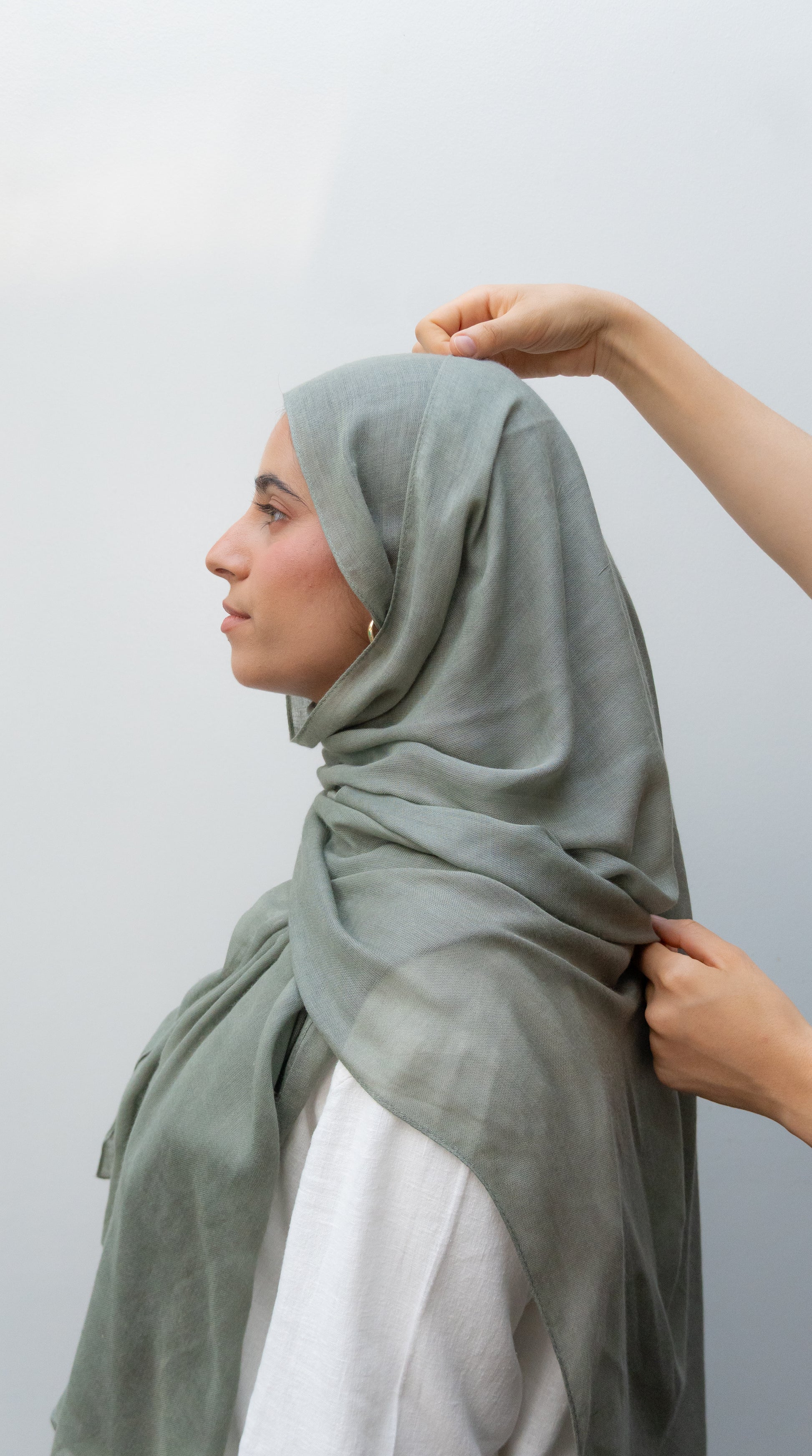 Premium Modal Hijab - LIGHT EMERALD