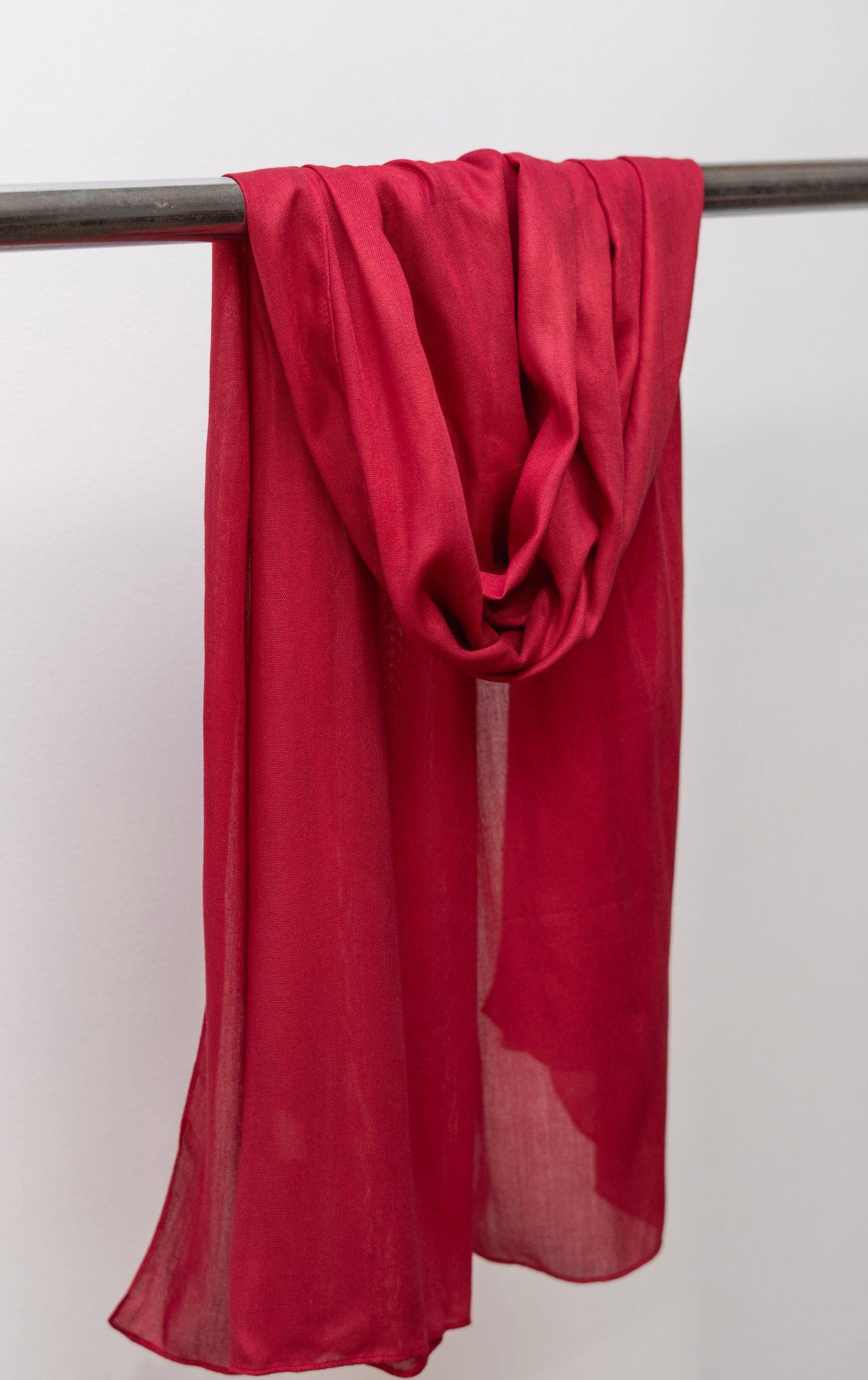 Premium Modal Hijab - CHERRY VELVET