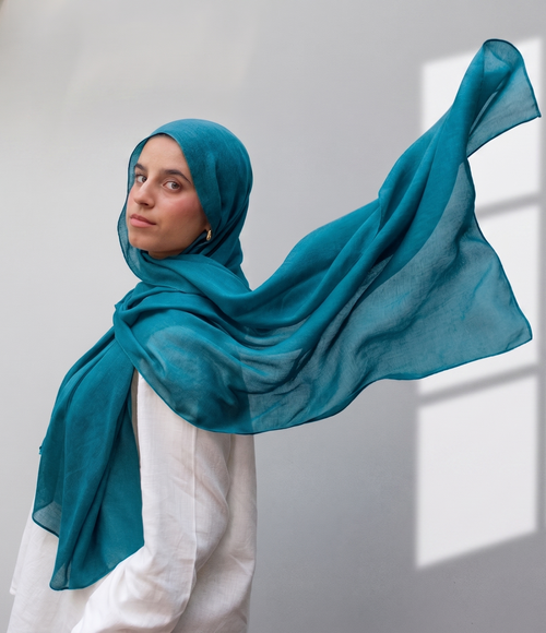 Premium Modal Hijab - AQUAMARINE