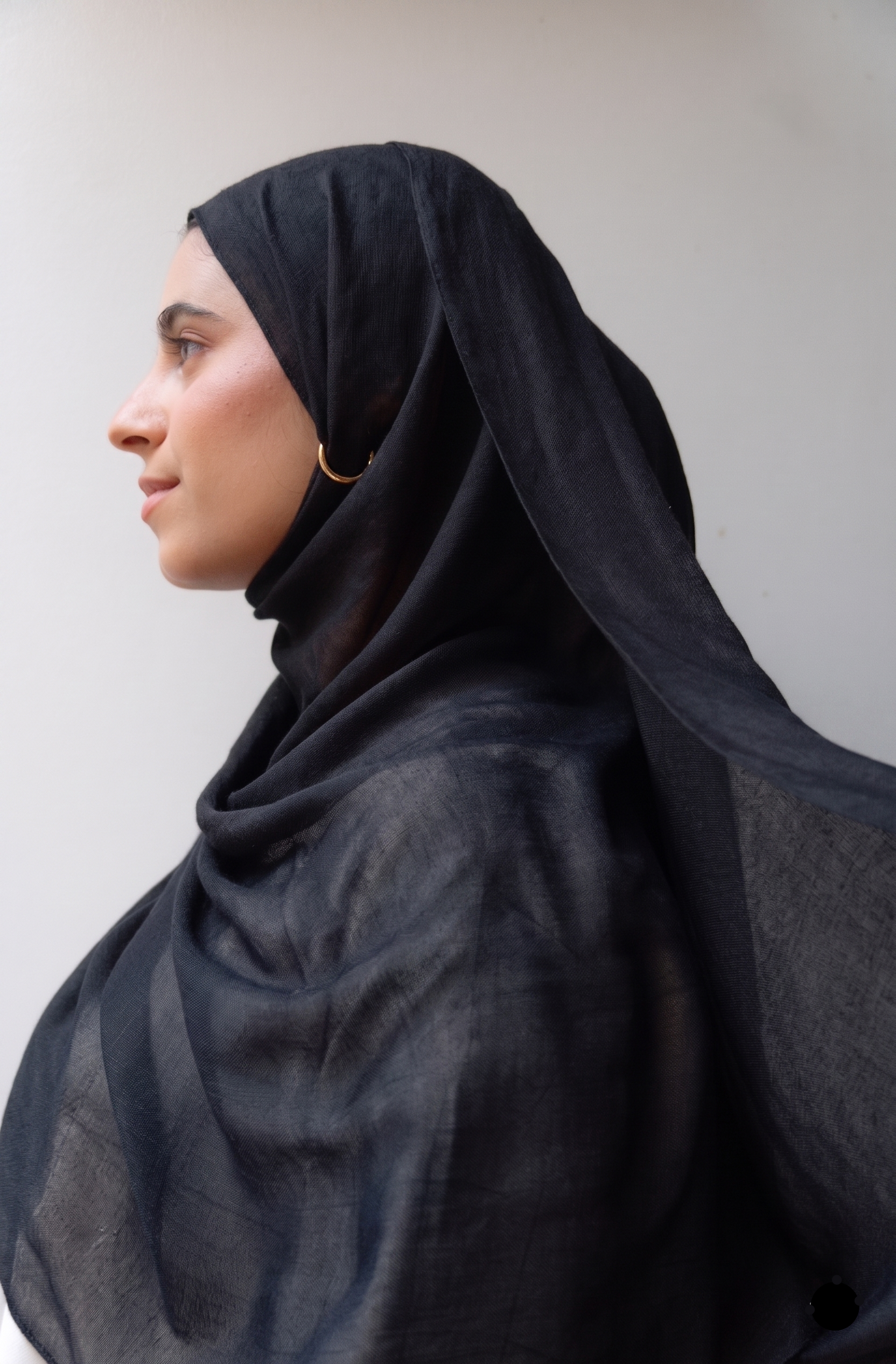 Premium Modal Hijab - BLACK