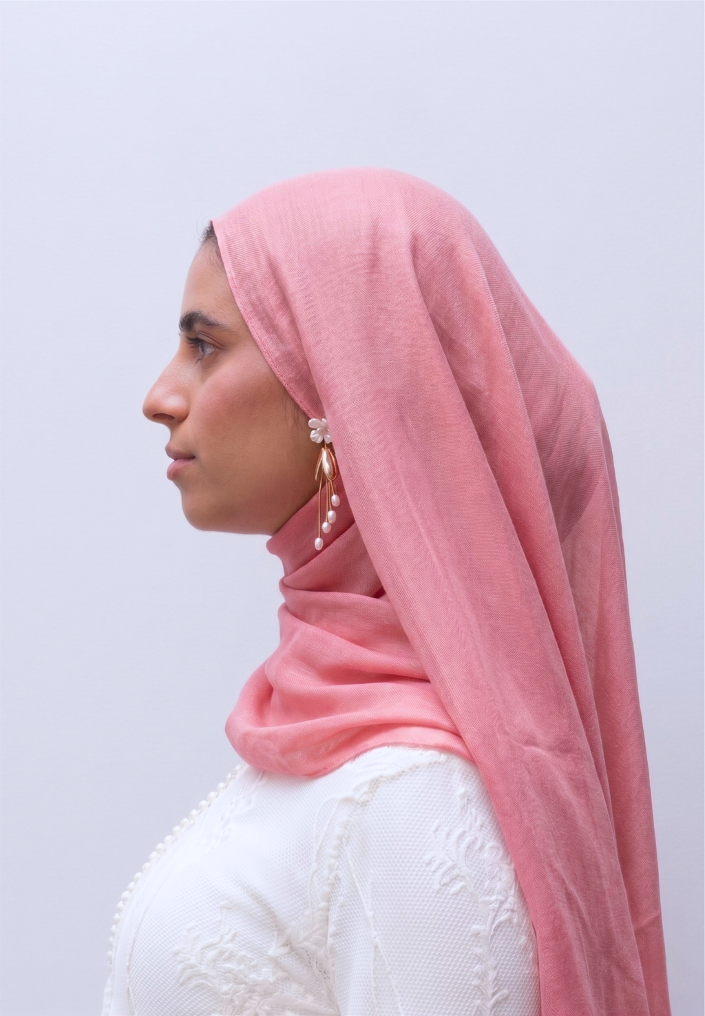 Premium Modal Hijab - ATLAS ROSE