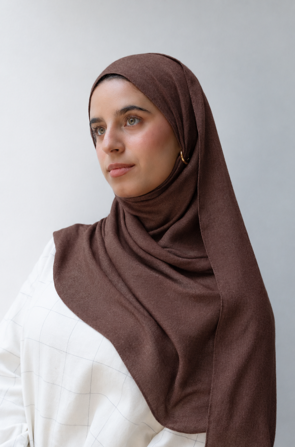 Premium Modal Hijab - RICH CHOCOLATE