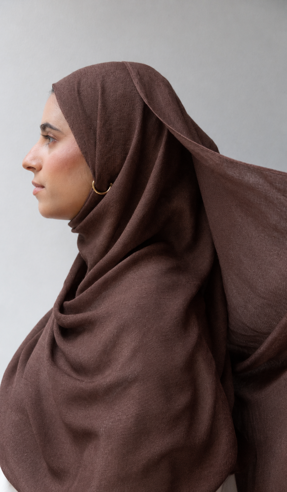 Premium Modal Hijab - RICH CHOCOLATE